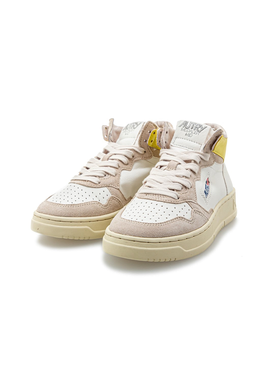 Autry Mid Wmn Goat/Suede yel iris | Bildmaterial bereitgestellt von SHOES.PLEASE.