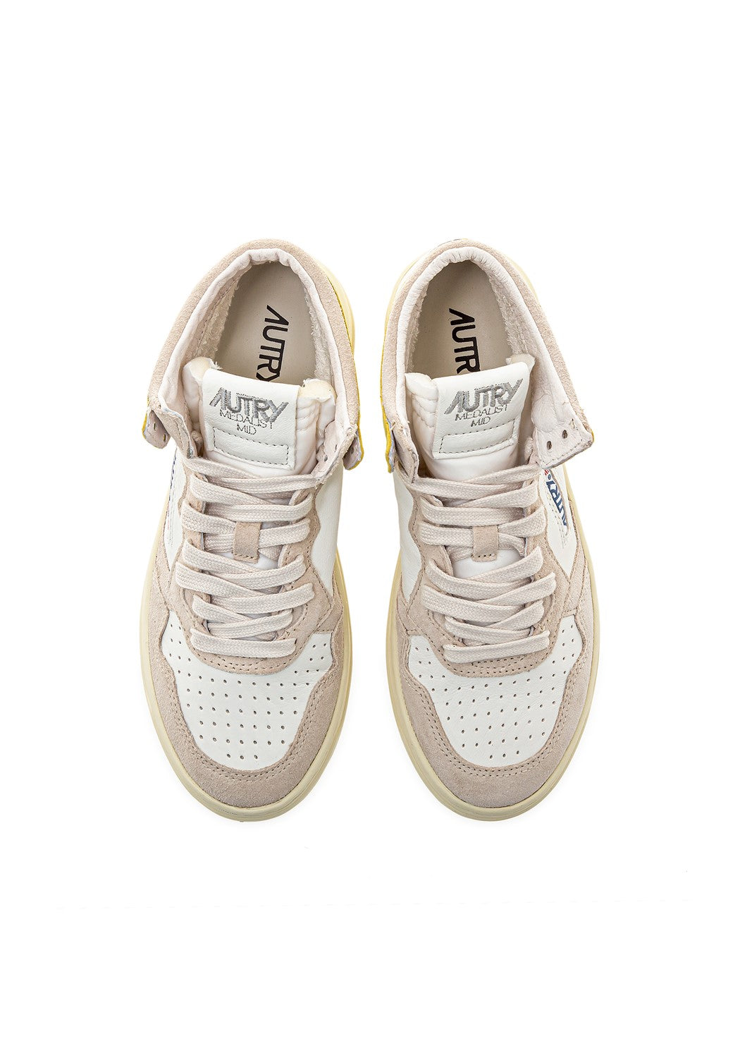 Autry Mid Wmn Goat/Suede yel iris | Bildmaterial bereitgestellt von SHOES.PLEASE.