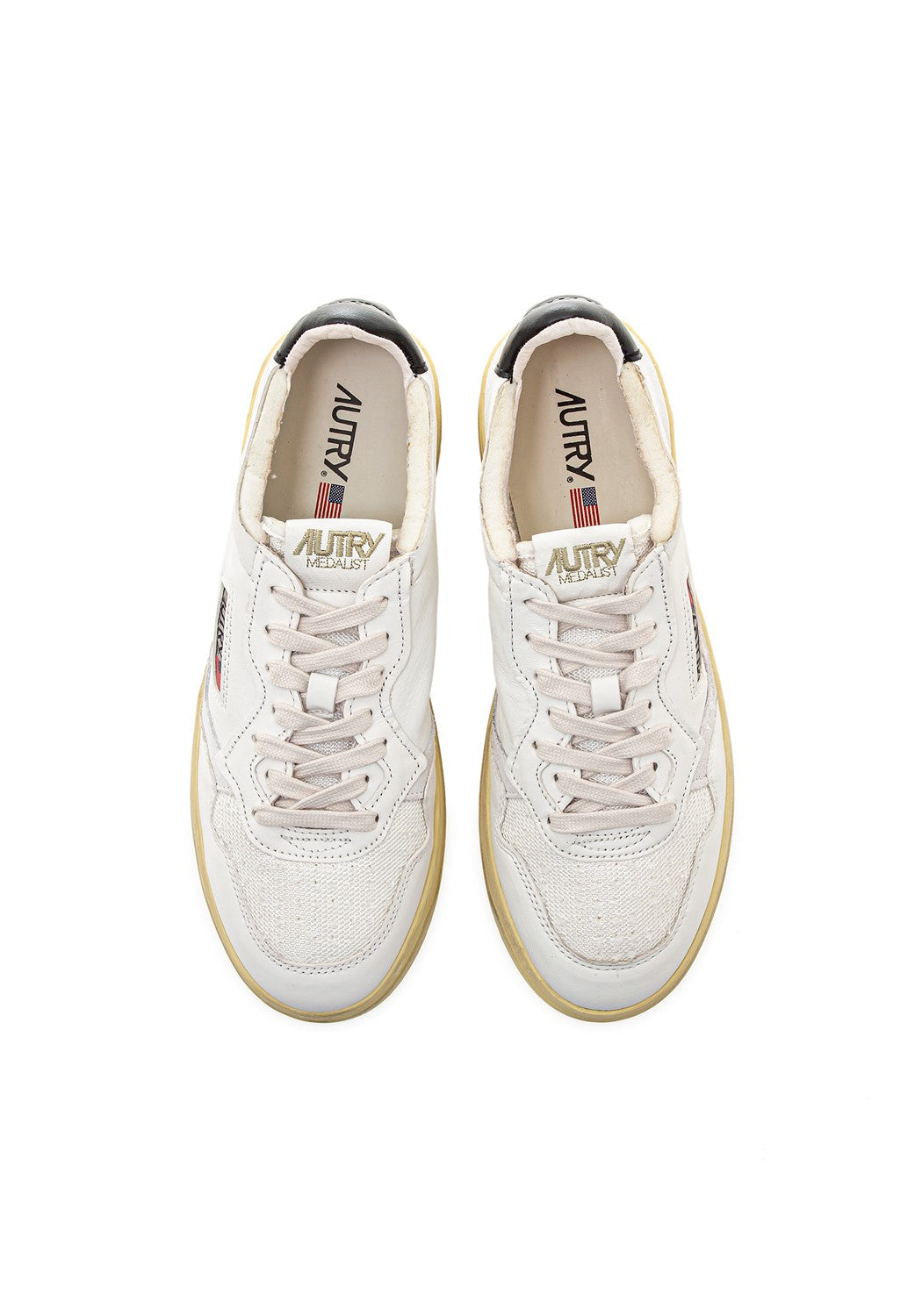 Autry 01 Low Men Dra/Goat wht/blk | Bildmaterial bereitgestellt von SHOES.PLEASE.