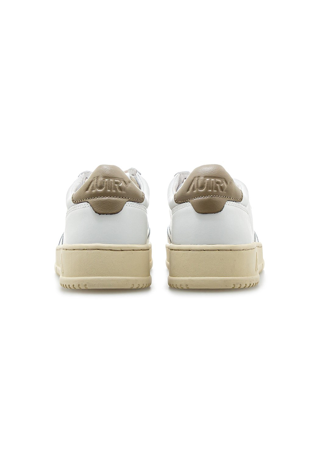 Autry 01 Low Men Leather/Leather wht/cor | Bildmaterial bereitgestellt von SHOES.PLEASE.