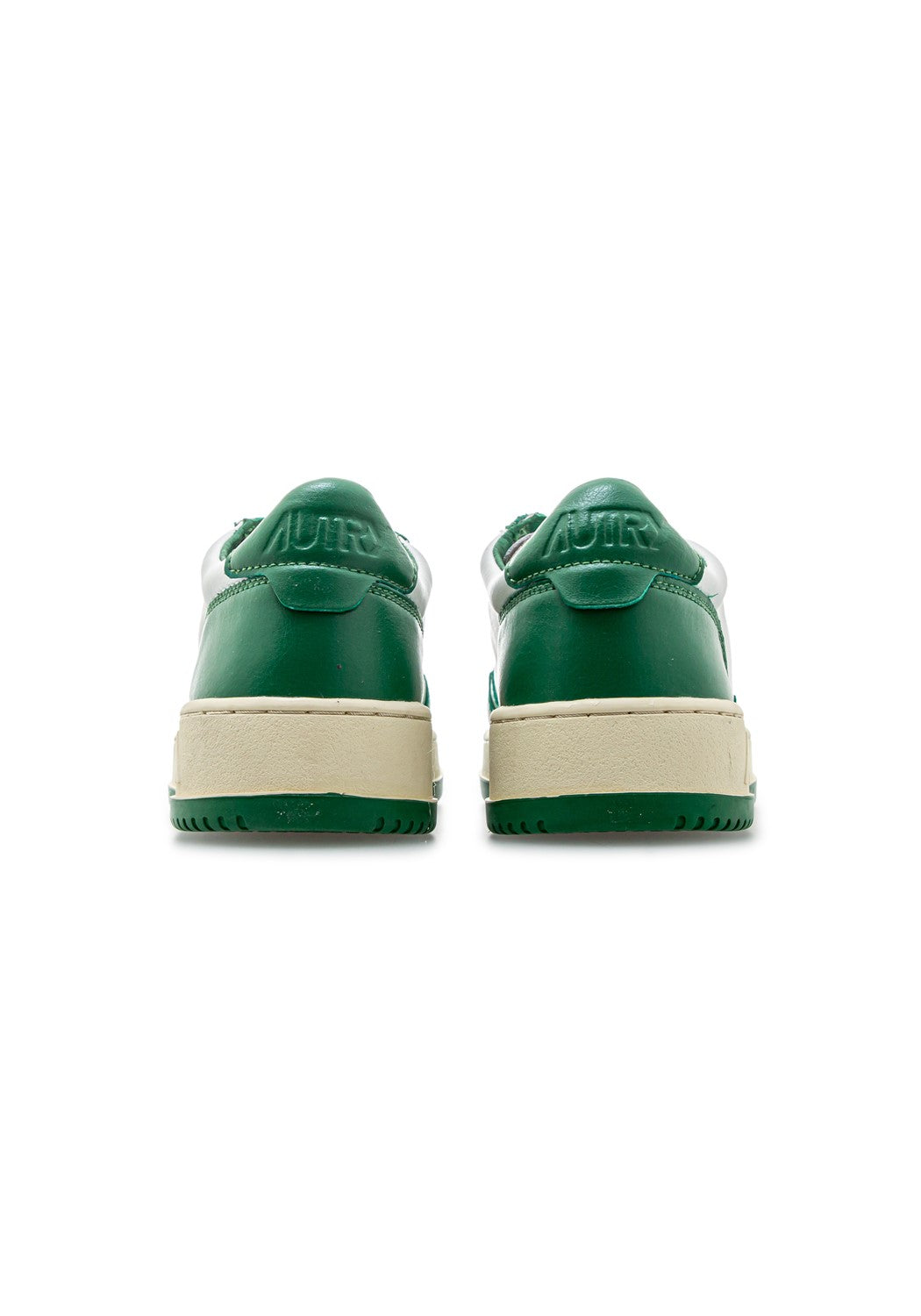 Autry 01 Low Men Leather/Leather wht/grn | Bildmaterial bereitgestellt von SHOES.PLEASE.