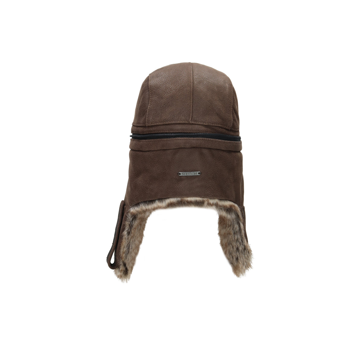 Bomber Cap Cowhide dunkelbraun schwarz | Bildmaterial bereitgestellt von SHOES.PLEASE.