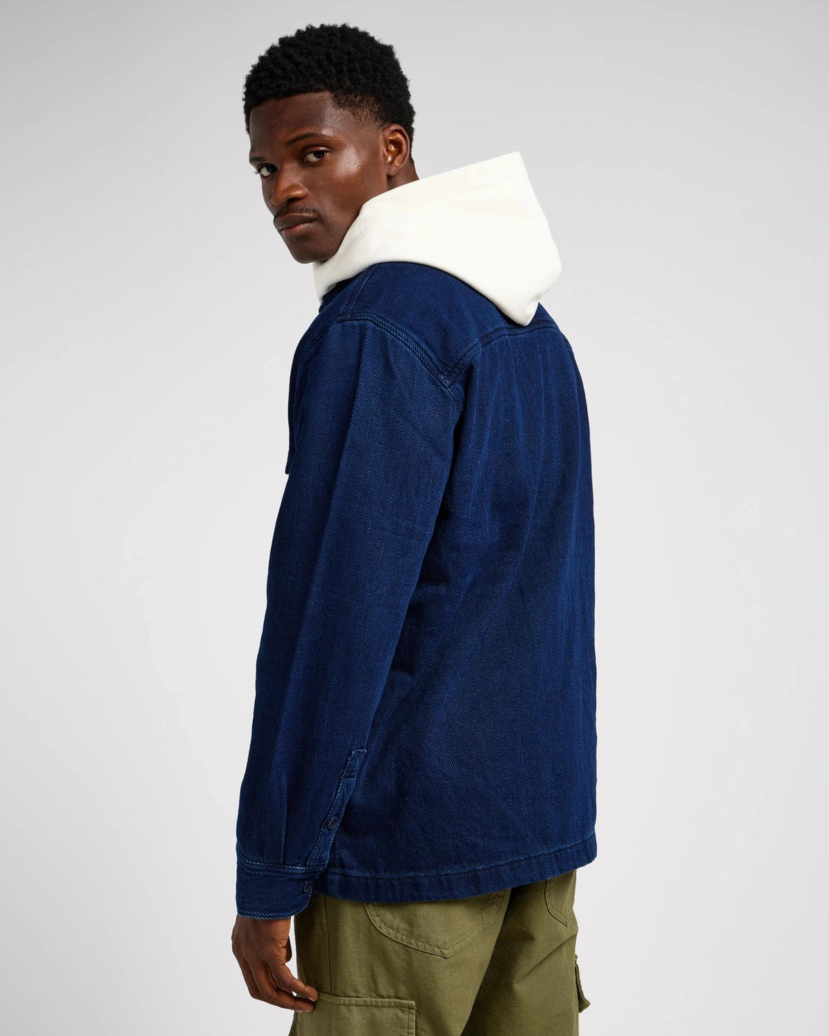 RANGER_OVERSHIRT PURE_indigo | Bildmaterial bereitgestellt von SHOES.PLEASE.