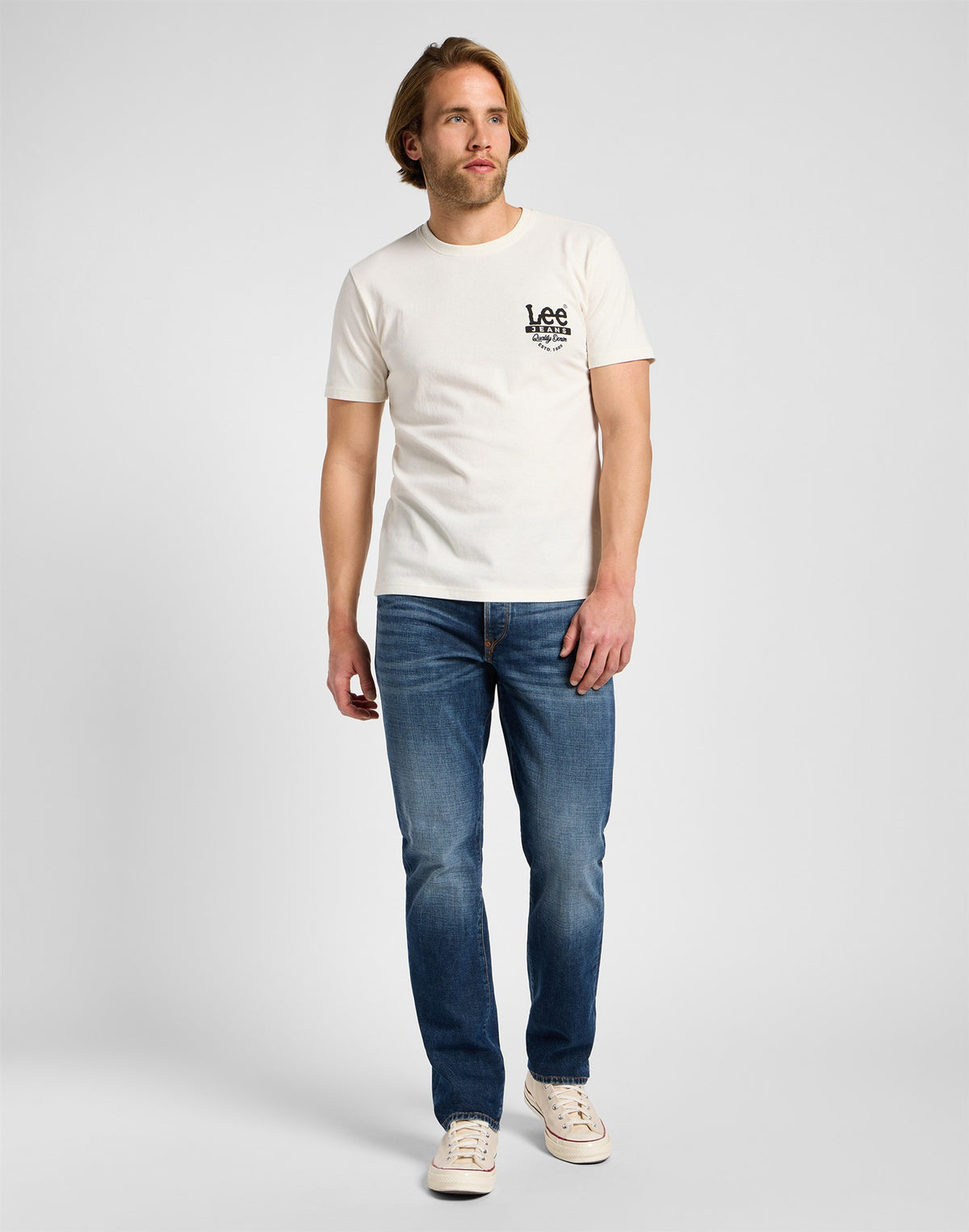 SS_WORKING_WEST_TEE ECRU off white | Bildmaterial bereitgestellt von SHOES.PLEASE.