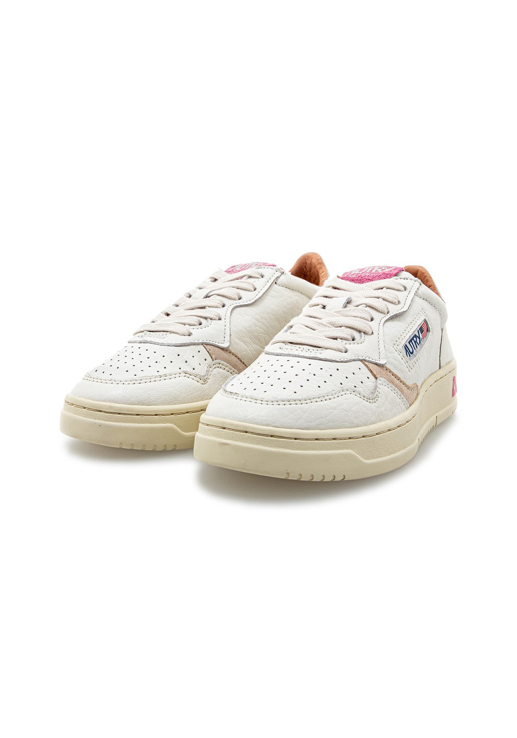 AUTRY 01 LOW WOM LEAT/ELEP wht/gry/buble | Bildmaterial bereitgestellt von SHOES.PLEASE.