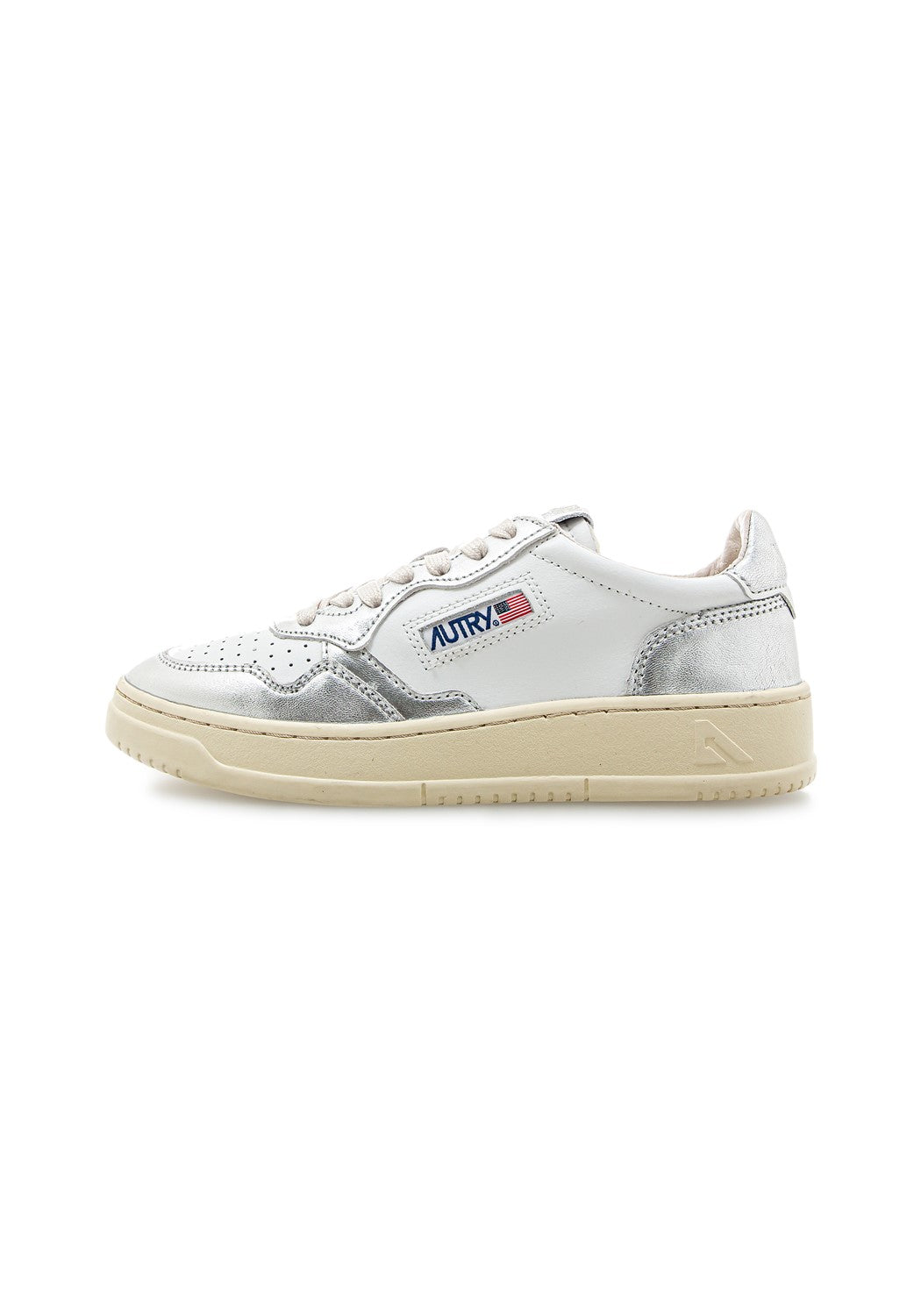 AUTRY 01 LOW WOM LEAT/LEAT silver | Bildmaterial bereitgestellt von SHOES.PLEASE.
