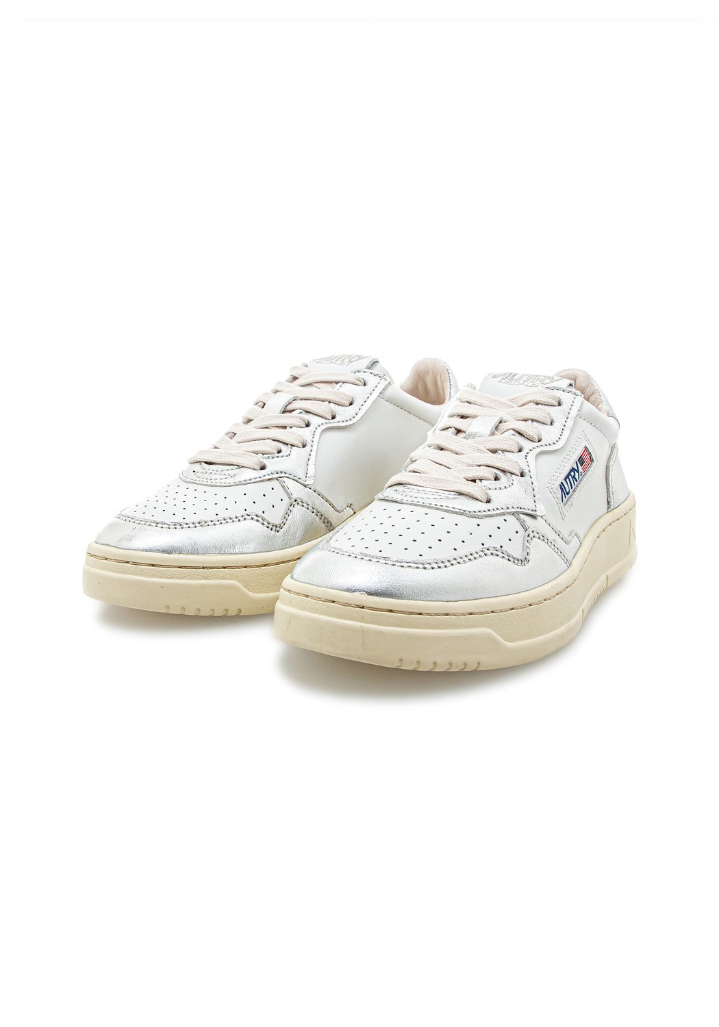 AUTRY 01 LOW WOM LEAT/LEAT silver | Bildmaterial bereitgestellt von SHOES.PLEASE.