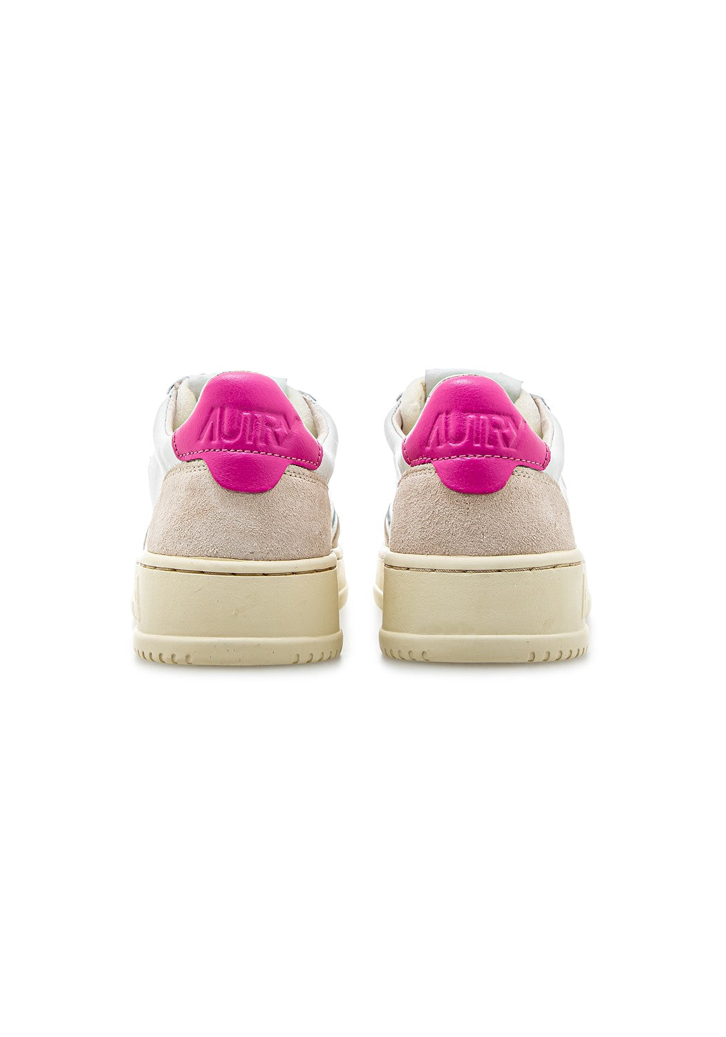 AUTRY 01 LOW WOM LEAT/SUEDE white/bubble | Bildmaterial bereitgestellt von SHOES.PLEASE.