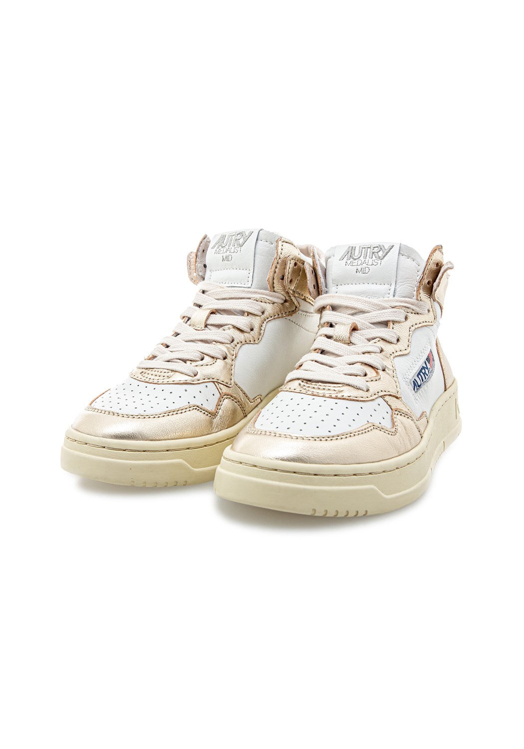 AUTRY 01 MID WOM LEAT/LEAT platinum | Bildmaterial bereitgestellt von SHOES.PLEASE.
