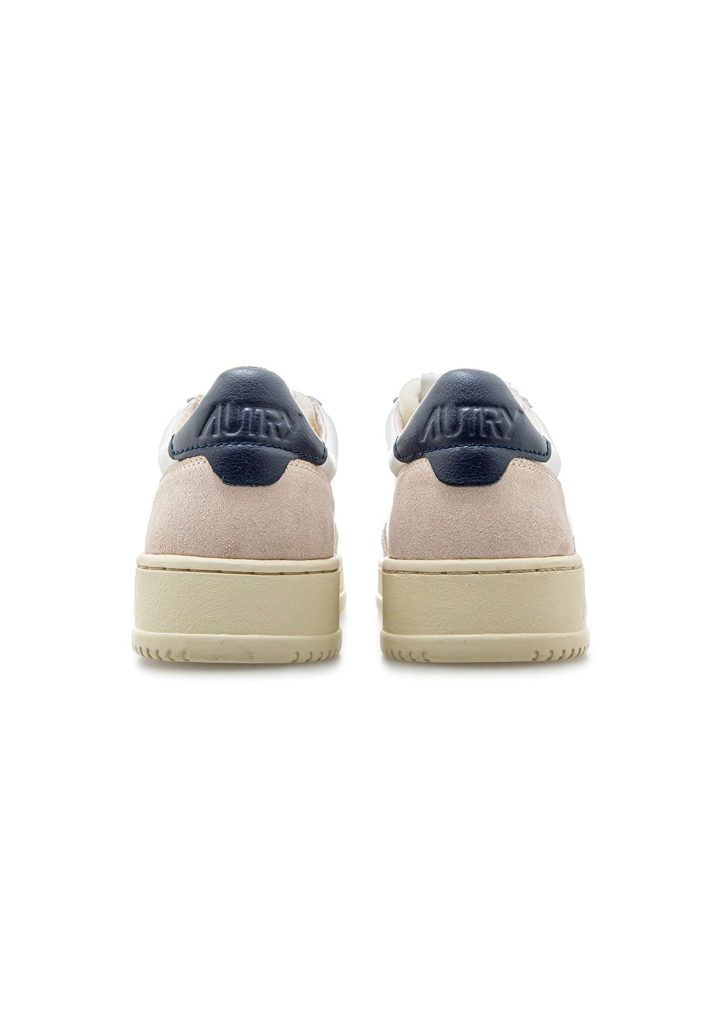 AUTRY 01 LOW MAN LEAT/SUEDE white/blue | Bildmaterial bereitgestellt von SHOES.PLEASE.