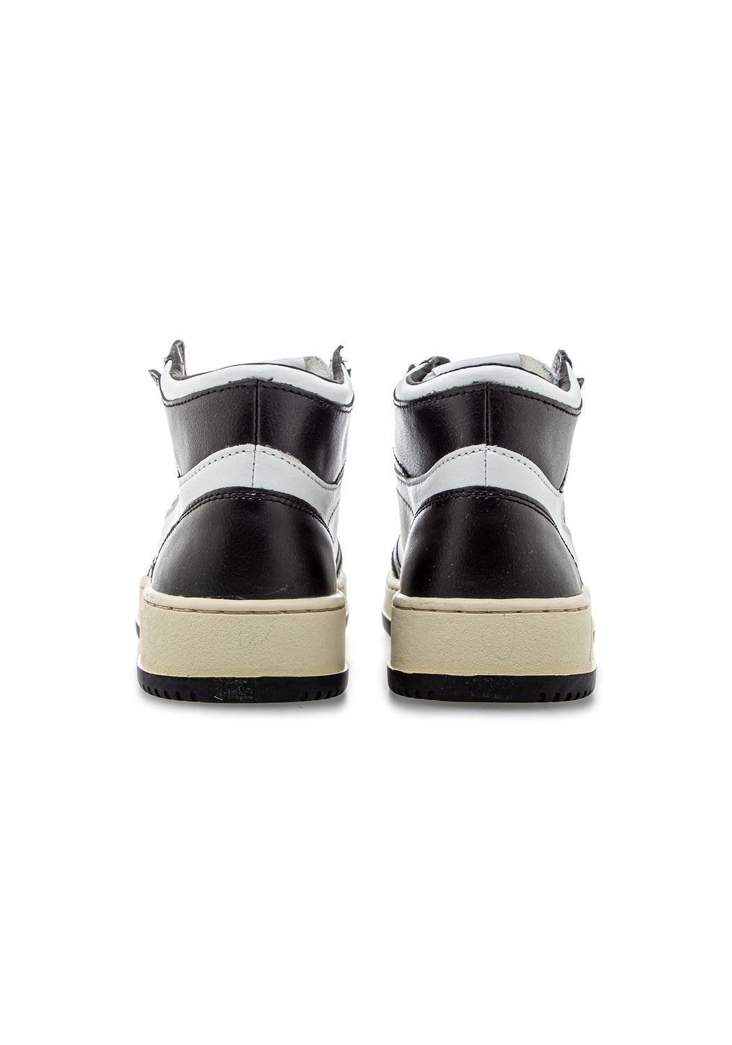 AUTRY 01 MID MAN LEAT/LEAT white/black | Bildmaterial bereitgestellt von SHOES.PLEASE.