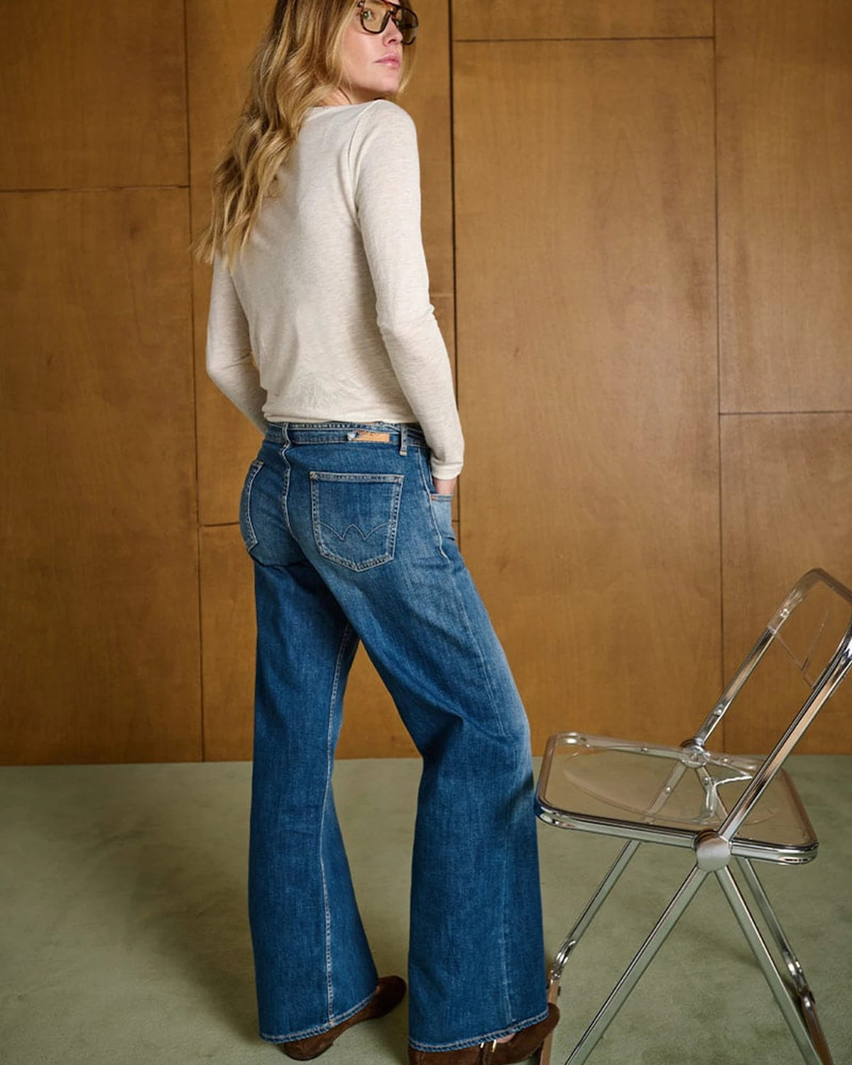 Femme Lauryn Pantalon blue | Bildmaterial bereitgestellt von SHOES.PLEASE.
