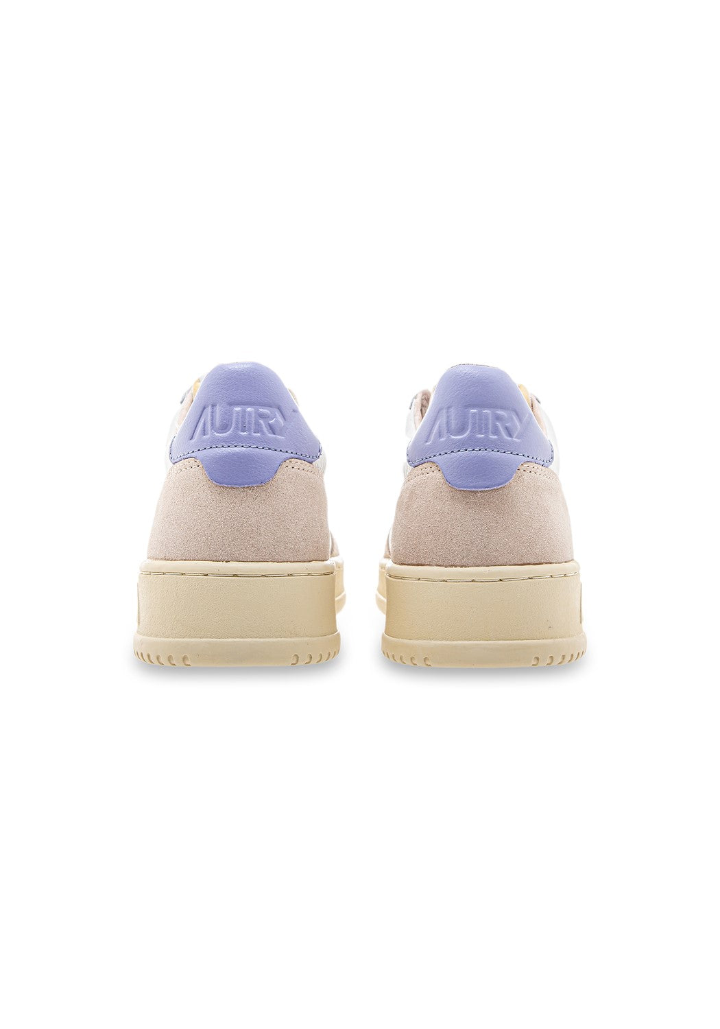 AUTRY 01 LOW MAN LEAT/SUEDE wht/lavand | Bildmaterial bereitgestellt von SHOES.PLEASE.