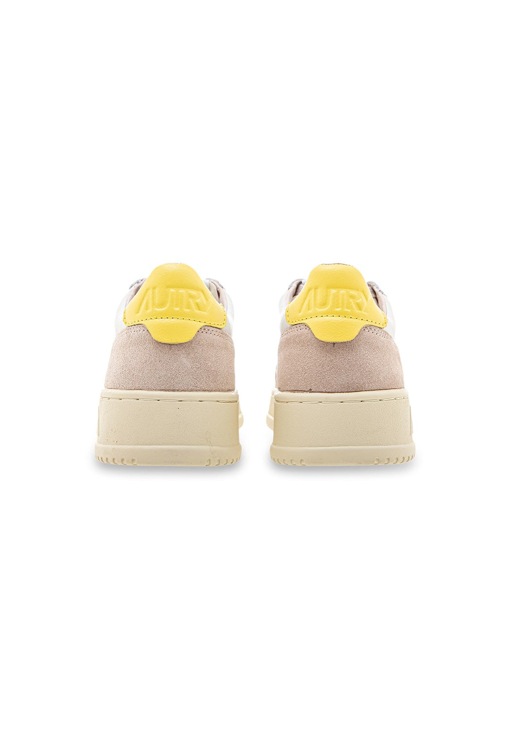MEDALIST LOW WOM LEAT/SUEDE wht/yellow | Bildmaterial bereitgestellt von SHOES.PLEASE.