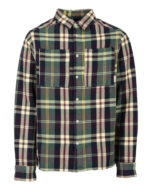 Chillax Lumber Shirt navy wine