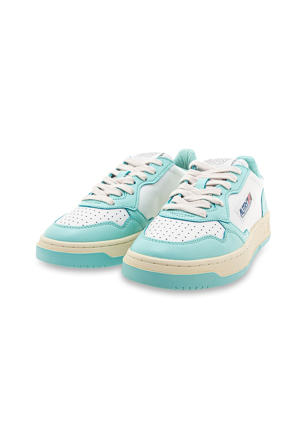 AUTRY 01 LOW WOM LEAT/LEAT turquoise | Bildmaterial bereitgestellt von SHOES.PLEASE.