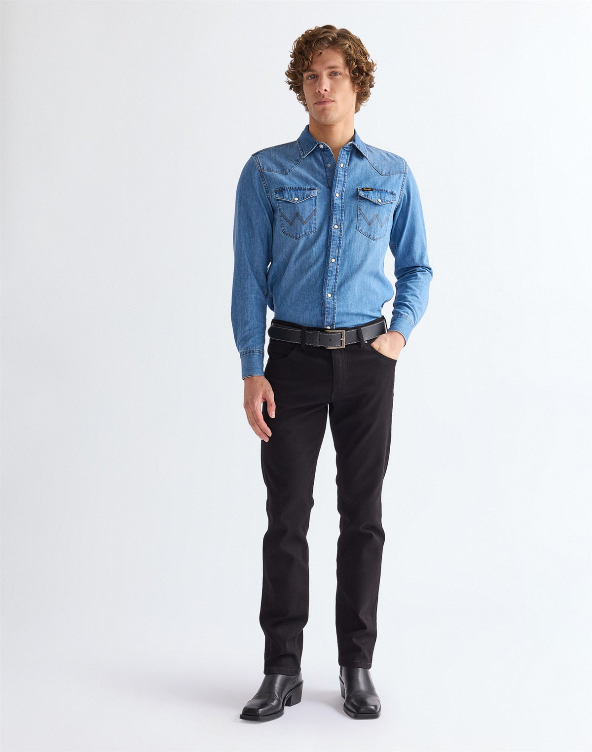 STITCHED BELT black | Bildmaterial bereitgestellt von SHOES.PLEASE.