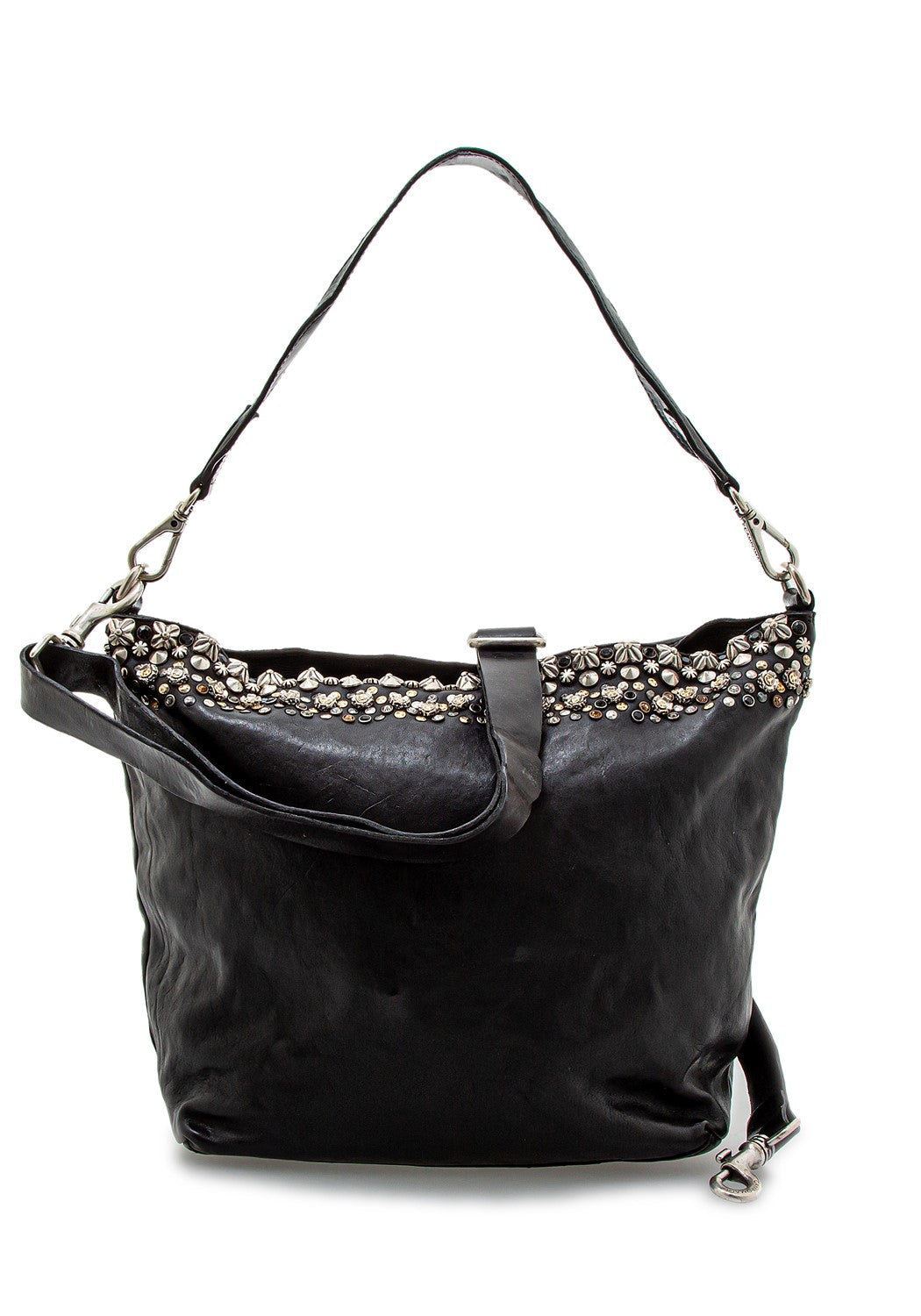 C031100ND-X2162-X2162 nero Schultertasche | Bildmaterial bereitgestellt von SHOES.PLEASE.
