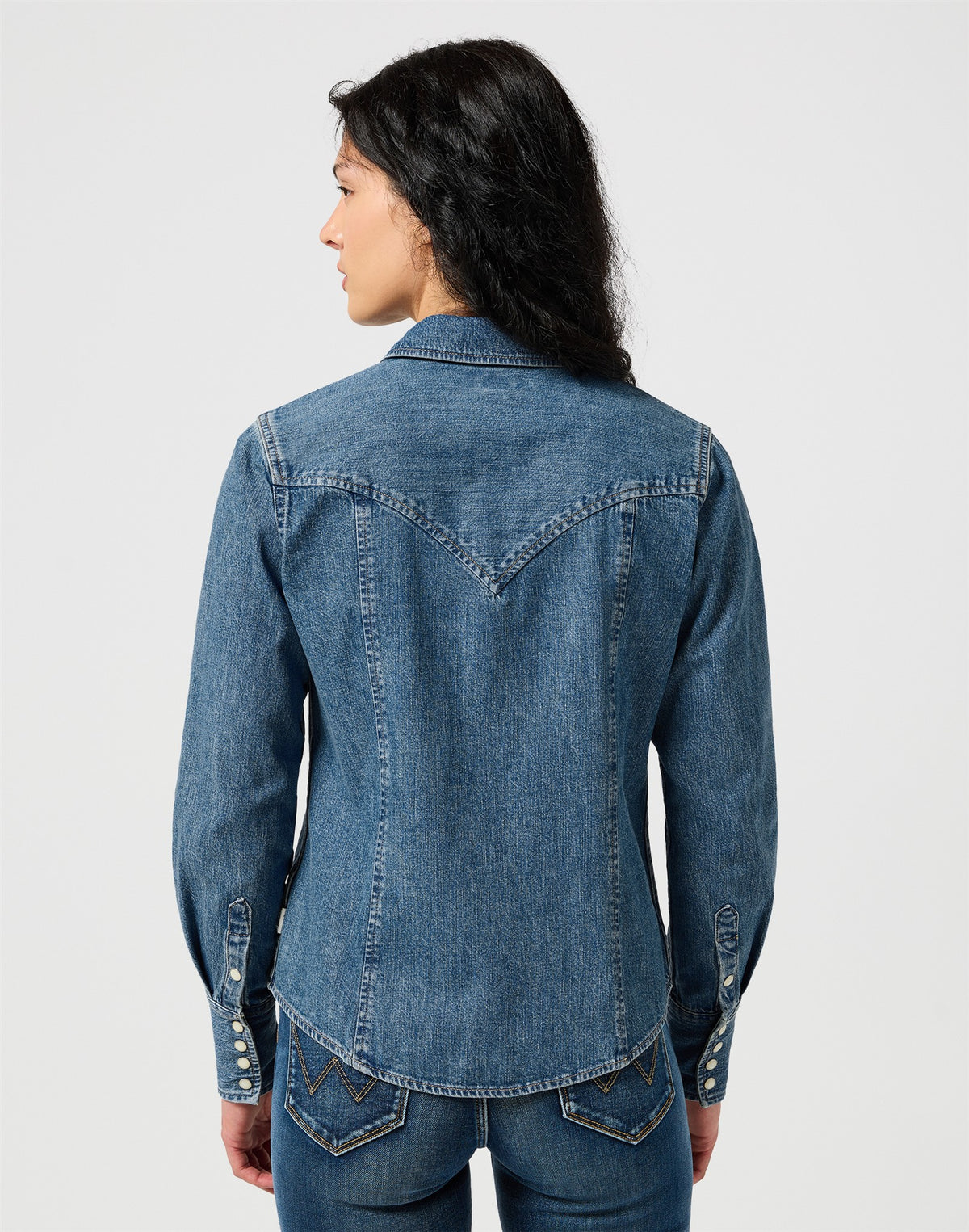 EXAG_YOKE_SHIRT FADED_blue | Bildmaterial bereitgestellt von SHOES.PLEASE.