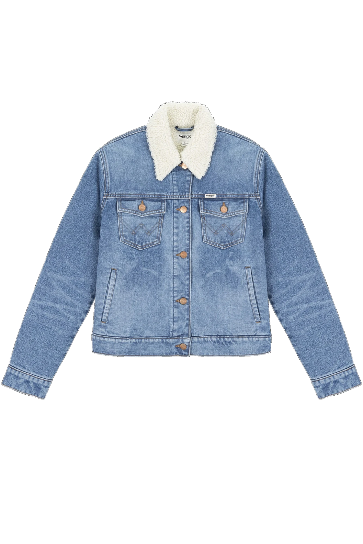 HERITAGE_SHERPA_JACKET FIRST_LOVE medium denim | Bildmaterial bereitgestellt von SHOES.PLEASE.