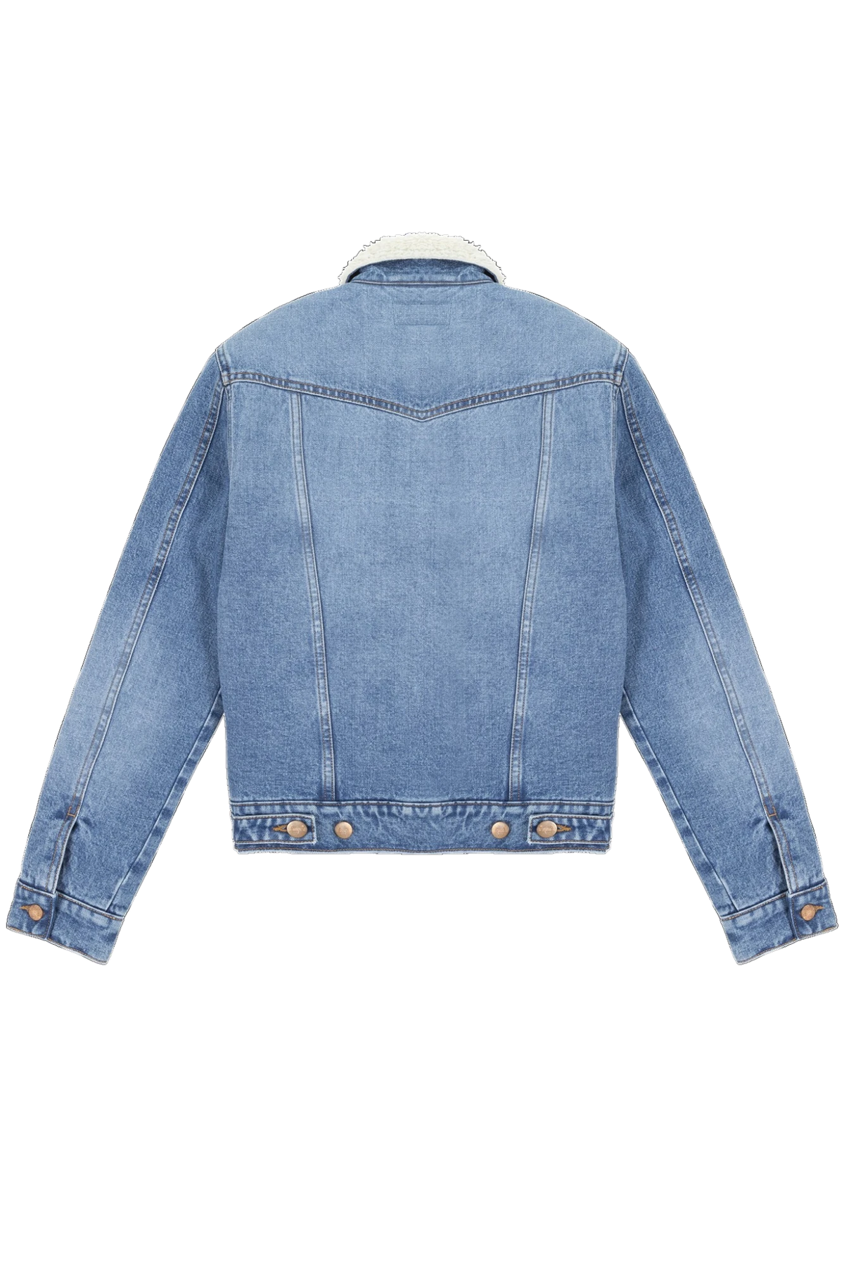 HERITAGE_SHERPA_JACKET FIRST_LOVE medium denim | Bildmaterial bereitgestellt von SHOES.PLEASE.