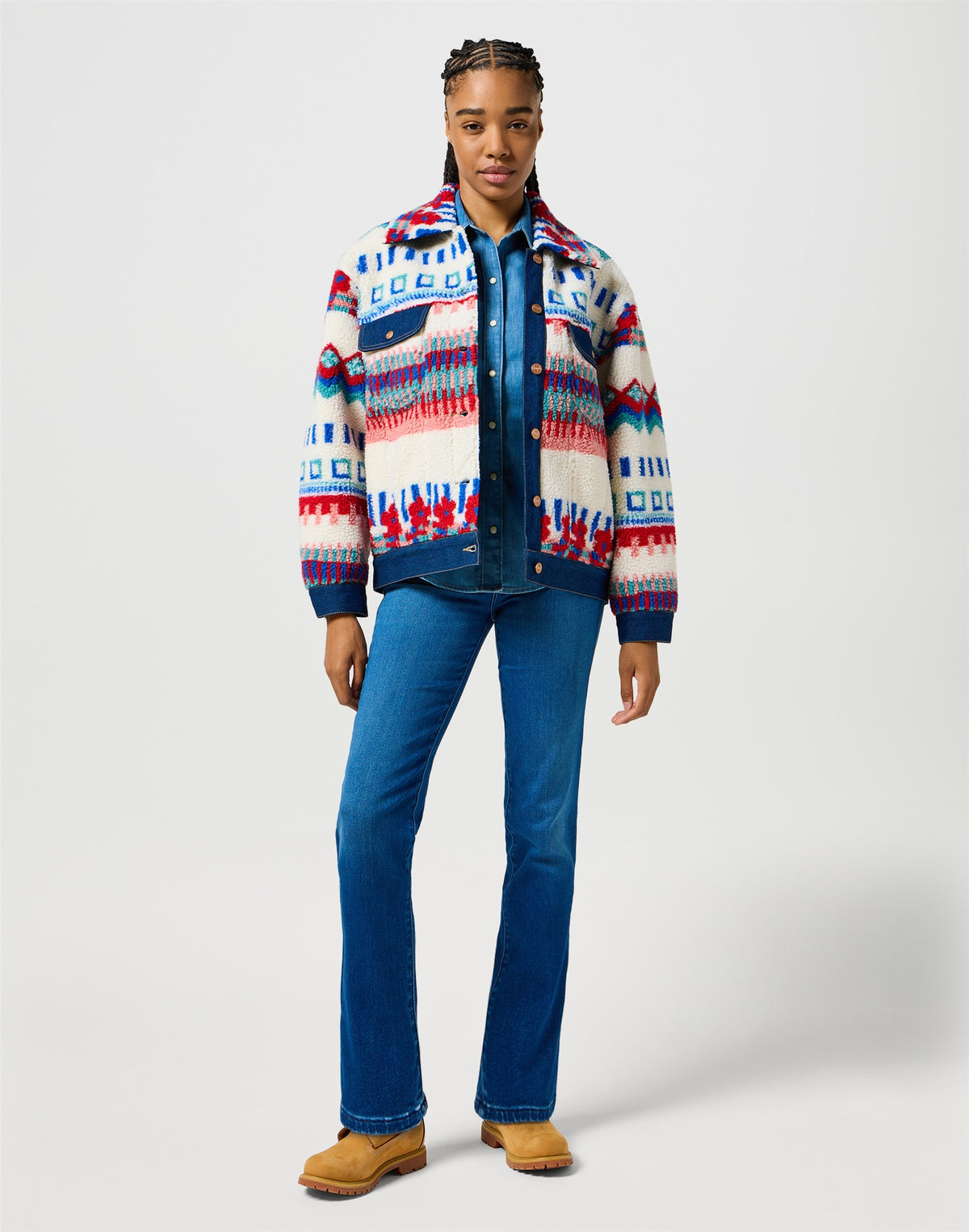 SHERPA_TRUCKER FUN_FLORAL gold dust | Bildmaterial bereitgestellt von SHOES.PLEASE.