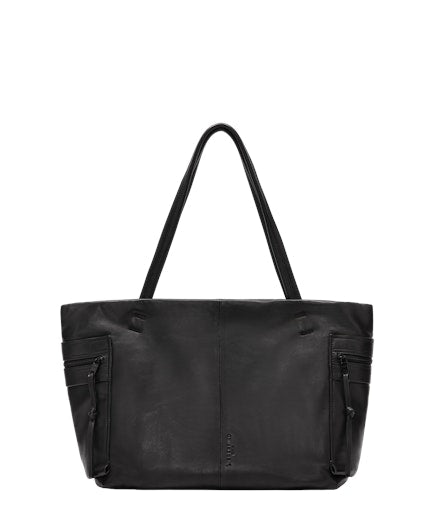 Hera Sheep Natural Shopper L black