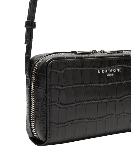 Lou Crossbody XS New Croco black | Bildmaterial bereitgestellt von SHOES.PLEASE.