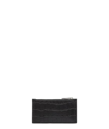 Lou 2 New Croco New Wallet XS black | Bildmaterial bereitgestellt von SHOES.PLEASE.