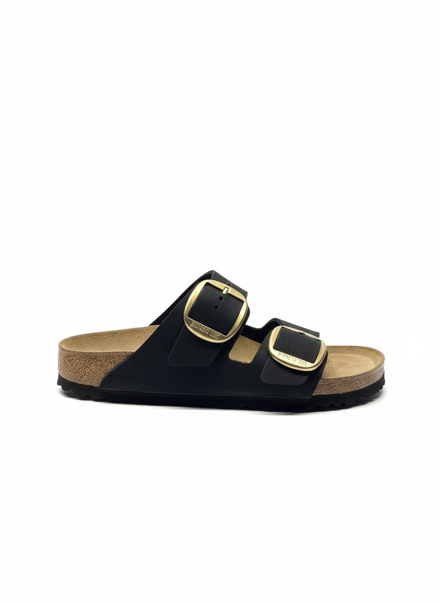 Arizona Big Buckle Nubuck Leather Women Narrow black | Bildmaterial bereitgestellt von SHOES.PLEASE.