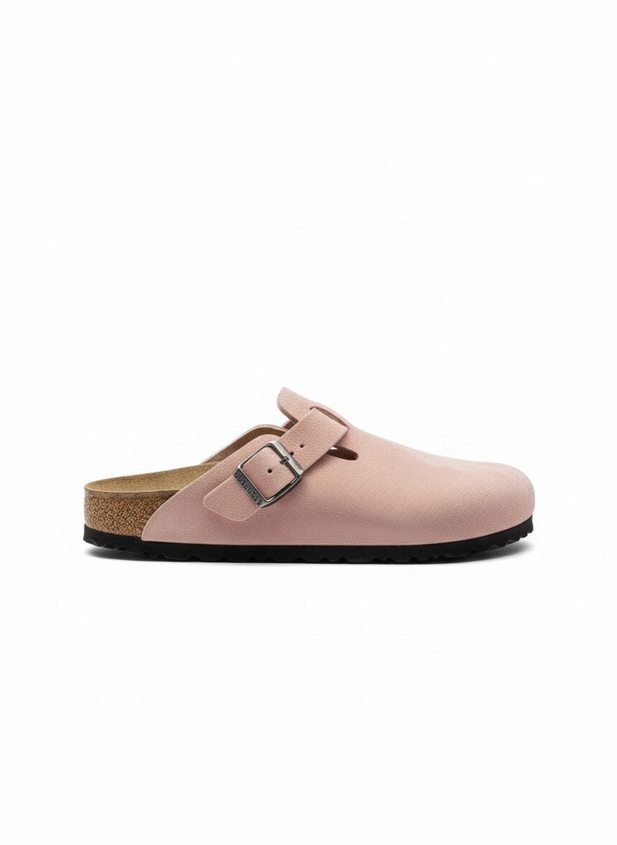 Boston Suede Leather Unisex Narrow pink clay | Bildmaterial bereitgestellt von SHOES.PLEASE.