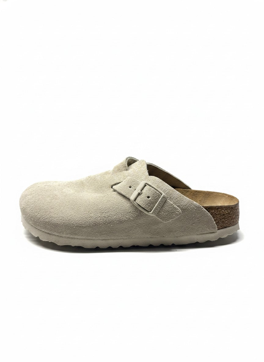 Boston Suede Leather Unisex Narrow oyster | Bildmaterial bereitgestellt von SHOES.PLEASE.