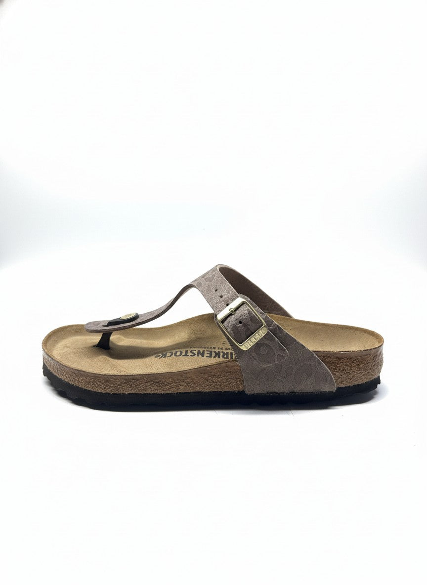Gizeh Synthetics Women Regular syn leo grey taupe | Bildmaterial bereitgestellt von SHOES.PLEASE.