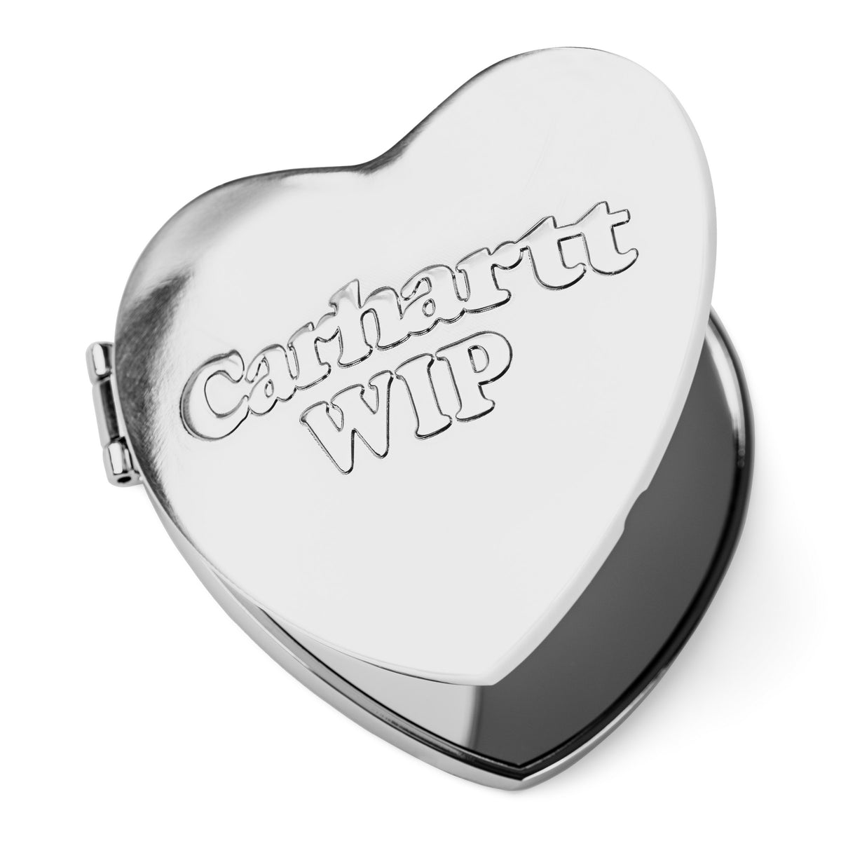 Heart Pocket Mirror silver | Bildmaterial bereitgestellt von SHOES.PLEASE.