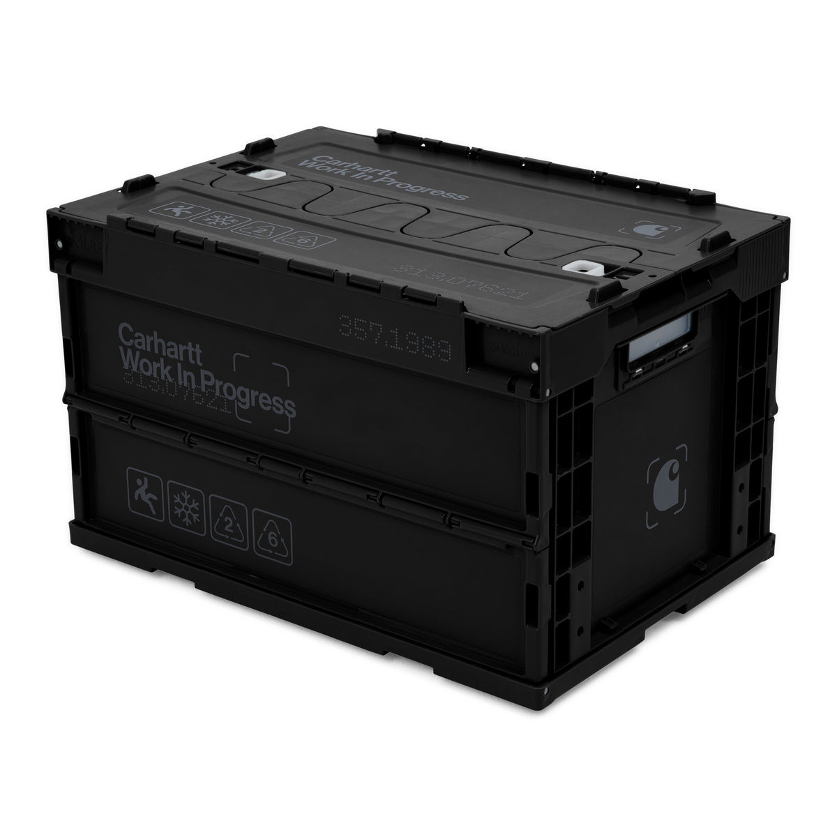 Boxed Foldable Container black / grey | Bildmaterial bereitgestellt von SHOES.PLEASE.