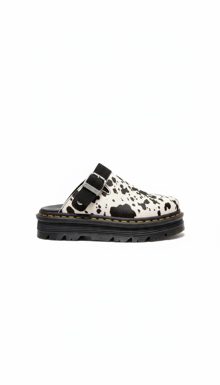 Zebzag Mule Print Hair On cream+black dalmatian | Bildmaterial bereitgestellt von SHOES.PLEASE.