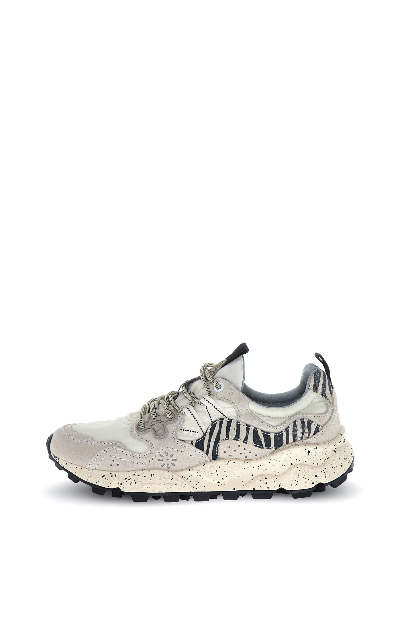 YAMANO 3 UNI SUEDE/NYLON/ANIMALIER weiss | Bildmaterial bereitgestellt von SHOES.PLEASE.