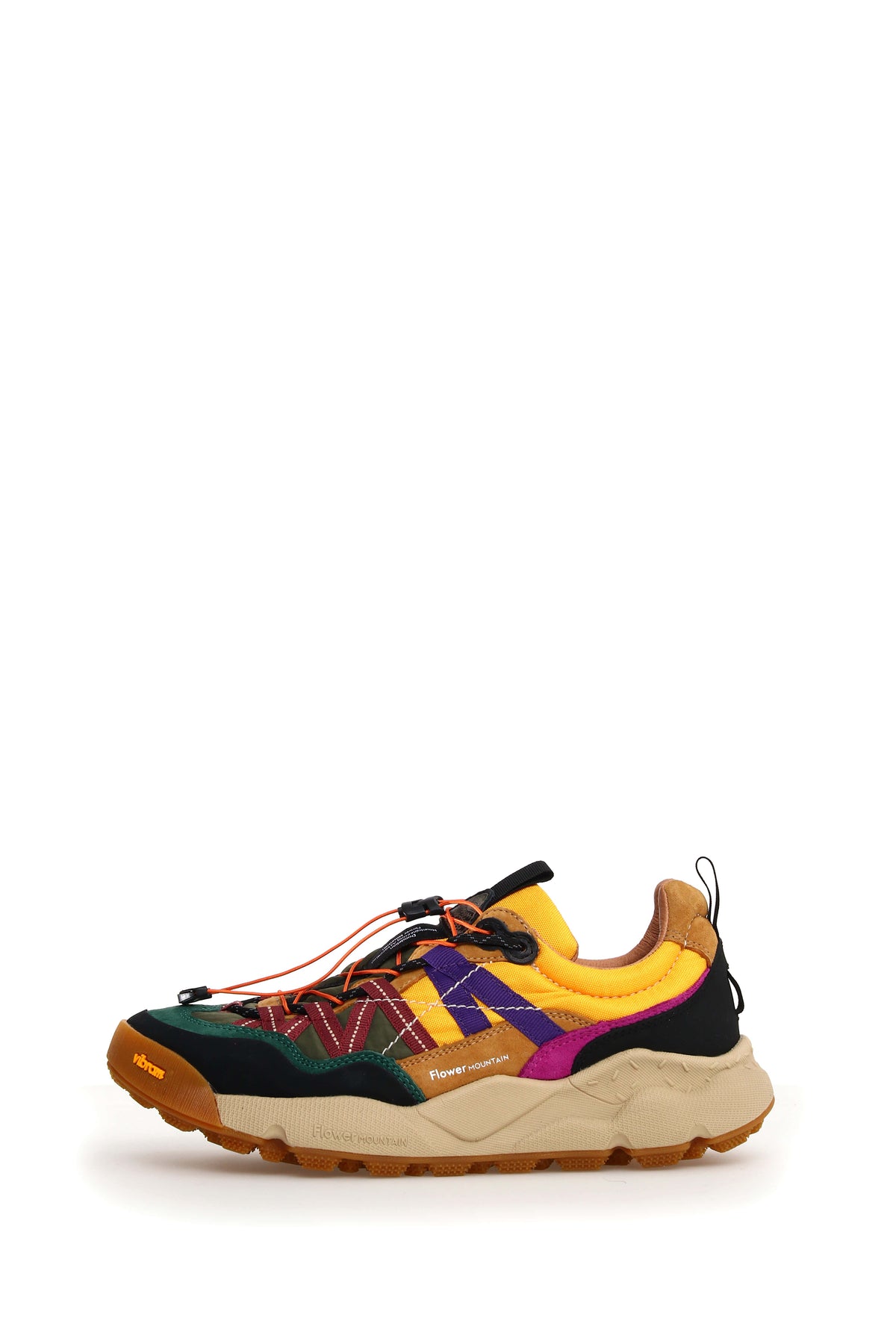 Iwano 2 Uni Suede/Nylon black cognac yellow | Bildmaterial bereitgestellt von SHOES.PLEASE.