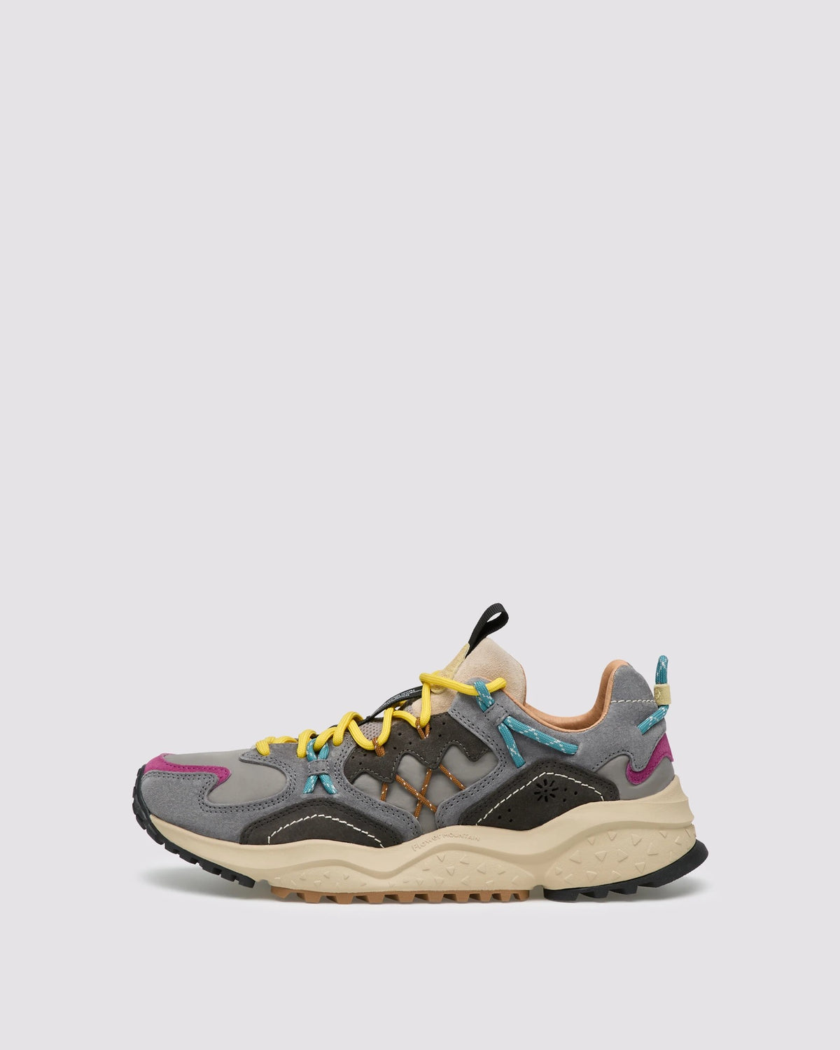 Yamabushi Man Suede/Nylon dark grey mud brown | Bildmaterial bereitgestellt von SHOES.PLEASE.