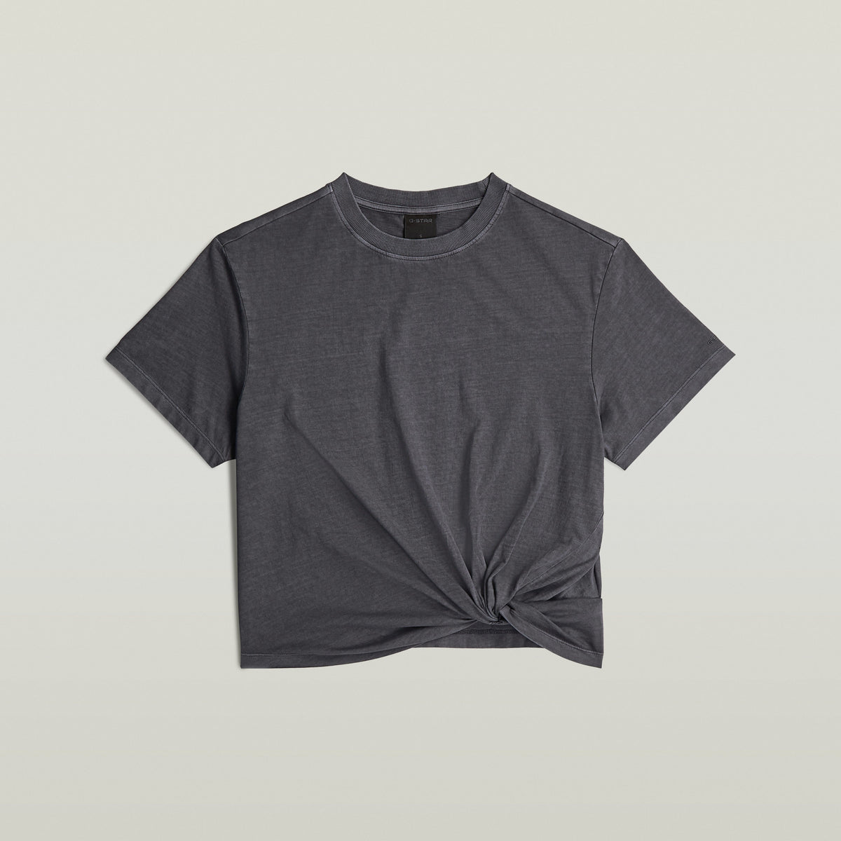 Washed relaxed knot r t wmn grey | Bildmaterial bereitgestellt von SHOES.PLEASE.