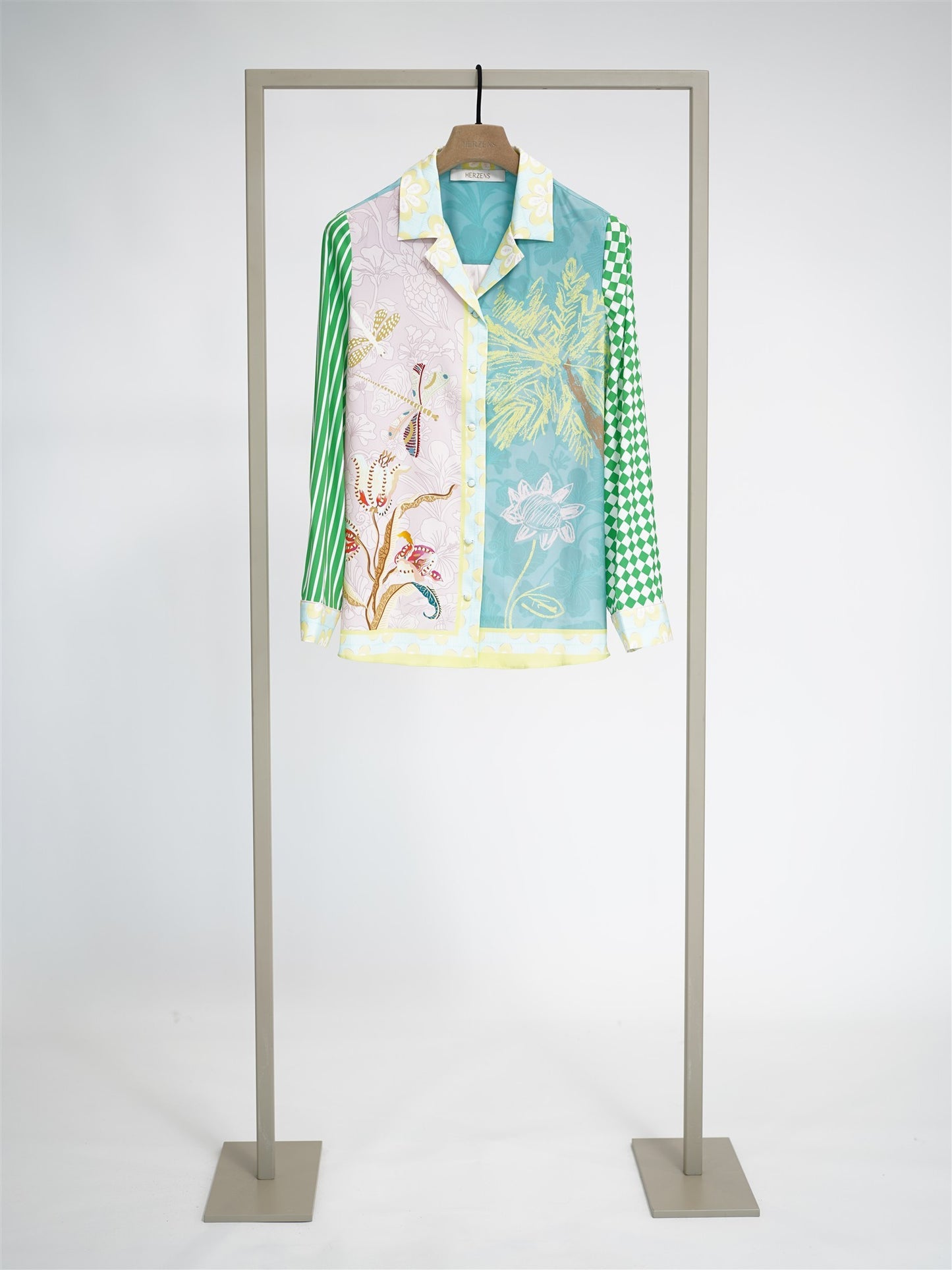 Bluse green blossom multi green blossom multi | Bildmaterial bereitgestellt von SHOES.PLEASE.