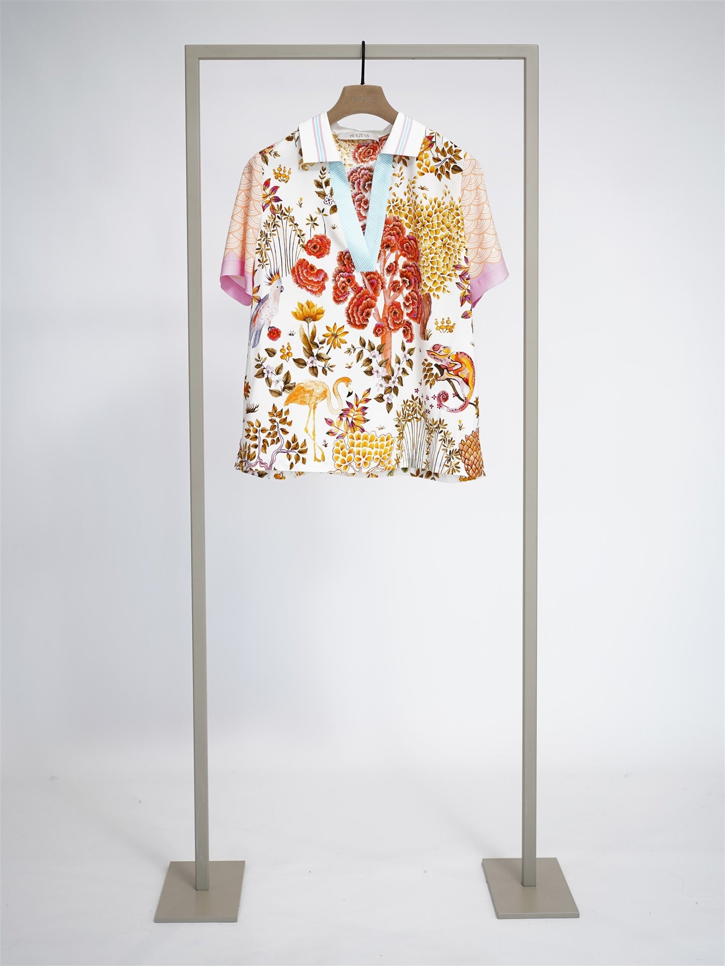 Bluse - kurzarm orange multi orange multi | Bildmaterial bereitgestellt von SHOES.PLEASE.