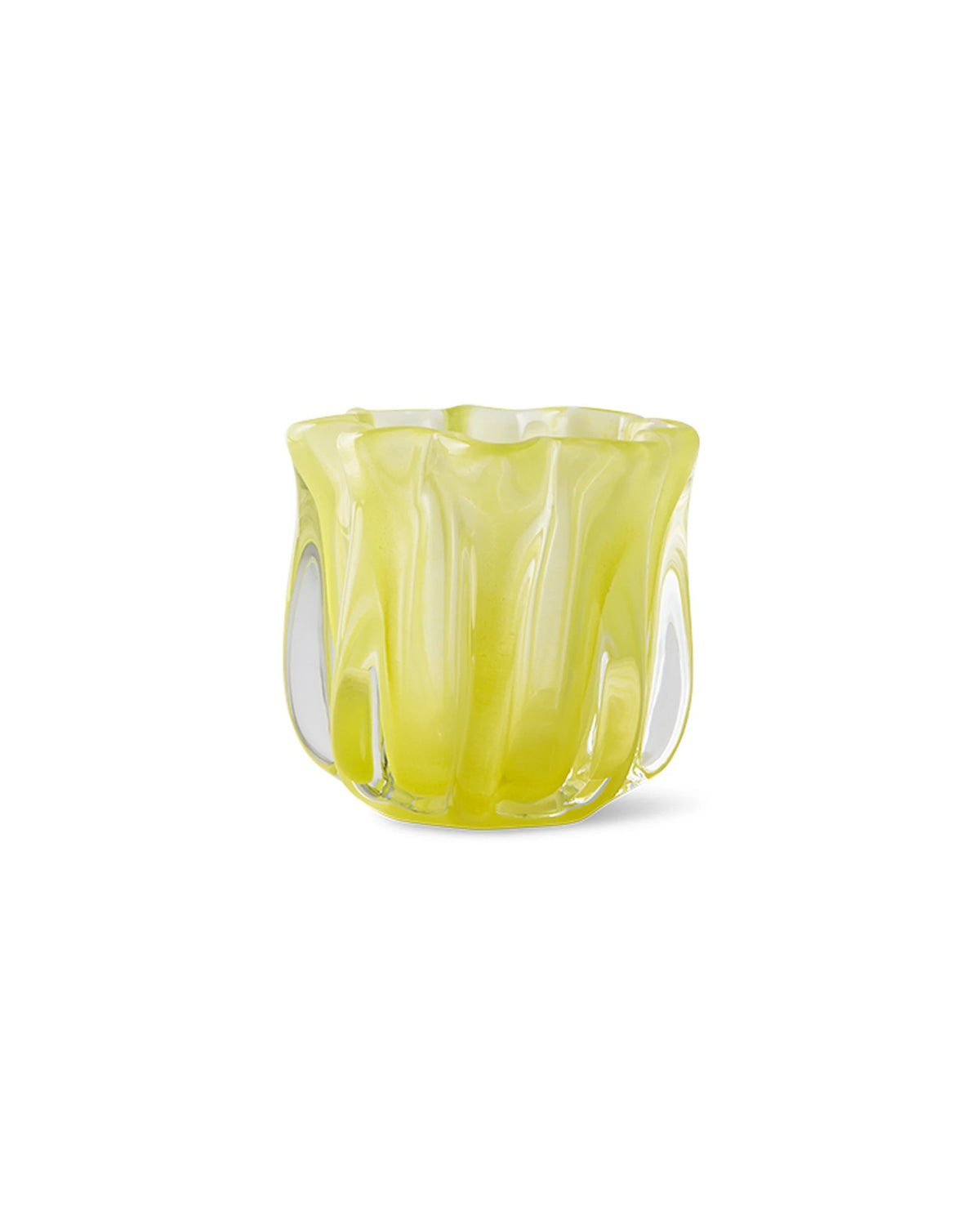 Coralla candle holder, lime yellow | Bildmaterial bereitgestellt von SHOES.PLEASE.