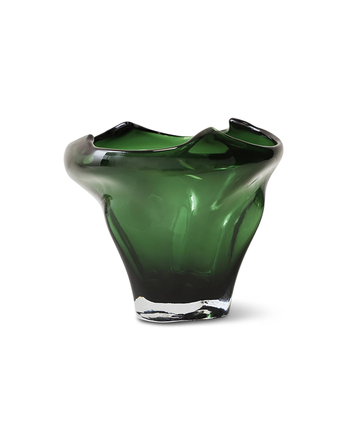 Folded mid vase emerald | Bildmaterial bereitgestellt von SHOES.PLEASE.