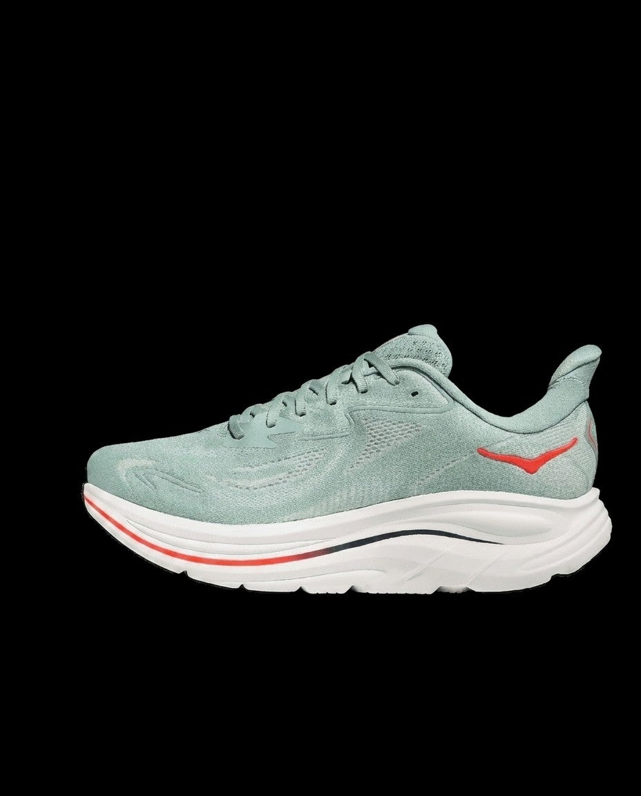 M Clifton 10 sage/neon flame | Bildmaterial bereitgestellt von SHOES.PLEASE.