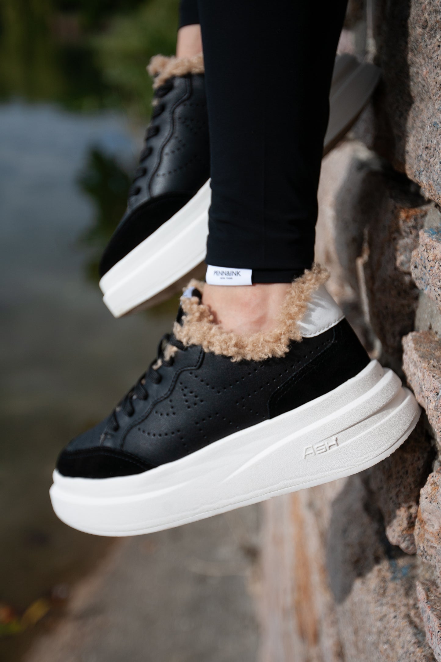 IMPULSFUR02 Combo B calfsuede black/br/white | Bildmaterial bereitgestellt von SHOES.PLEASE.