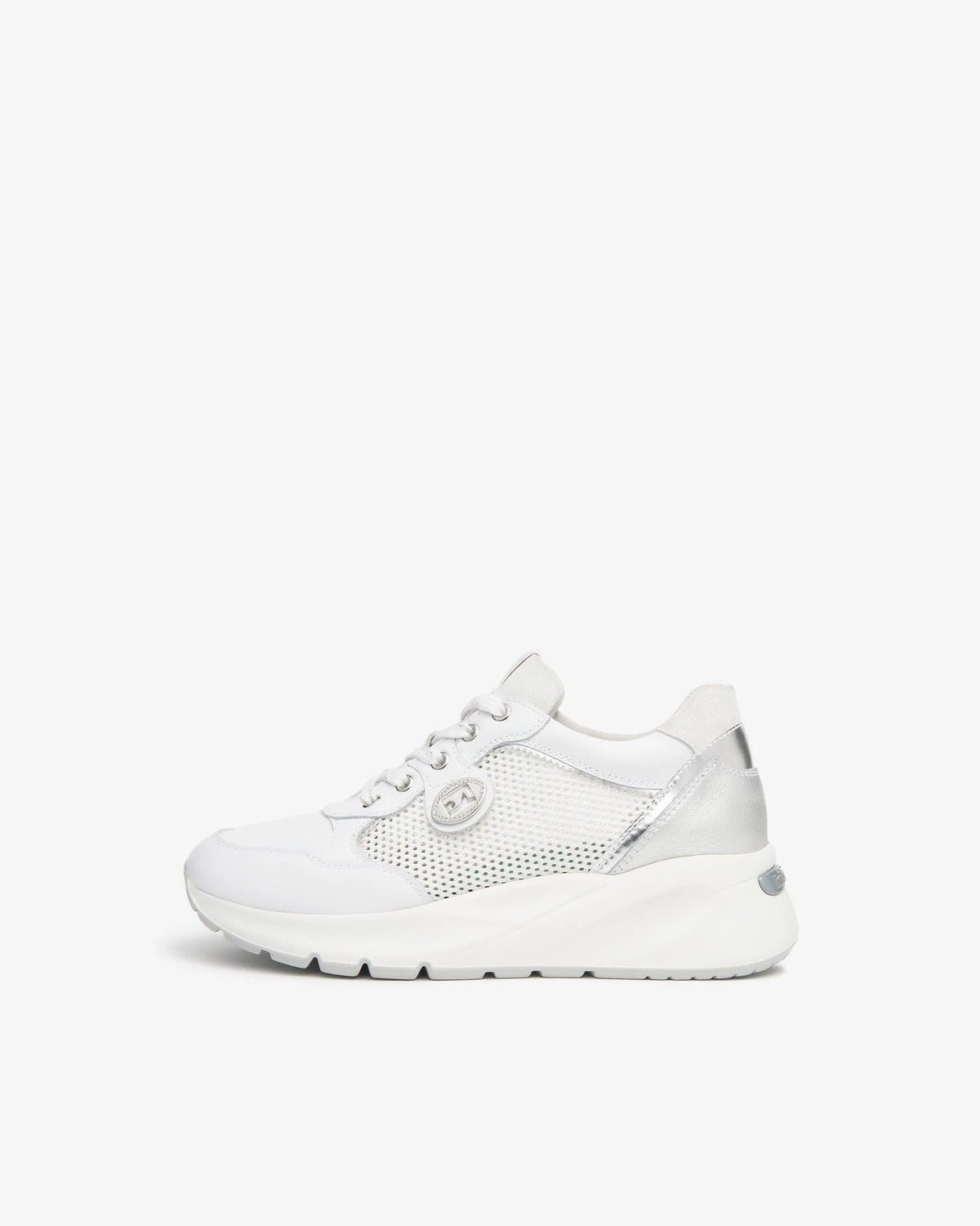 Skipper Bianco T.Nora Bianco 17 T.Brill Argento Etoile white | Bildmaterial bereitgestellt von SHOES.PLEASE.