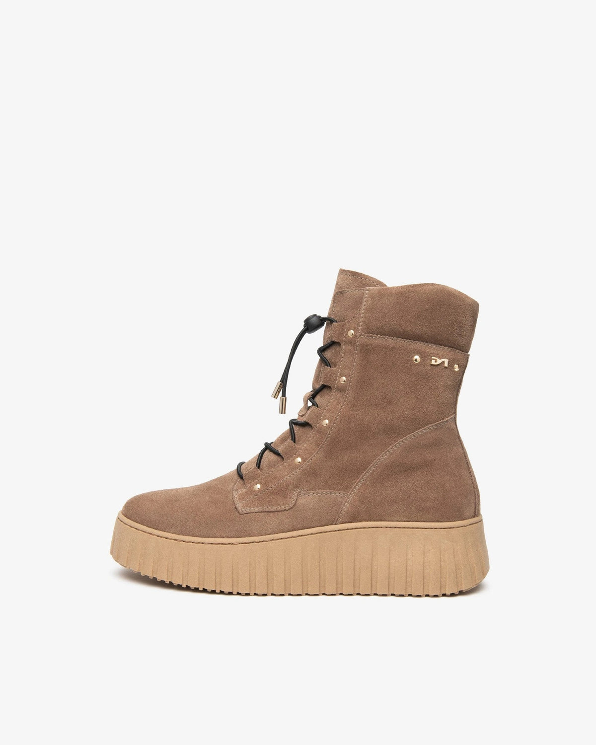 NERO GIARDINI Stiefeletten Damen I618124D Velour braun | Bildmaterial bereitgestellt von SHOES.PLEASE.
