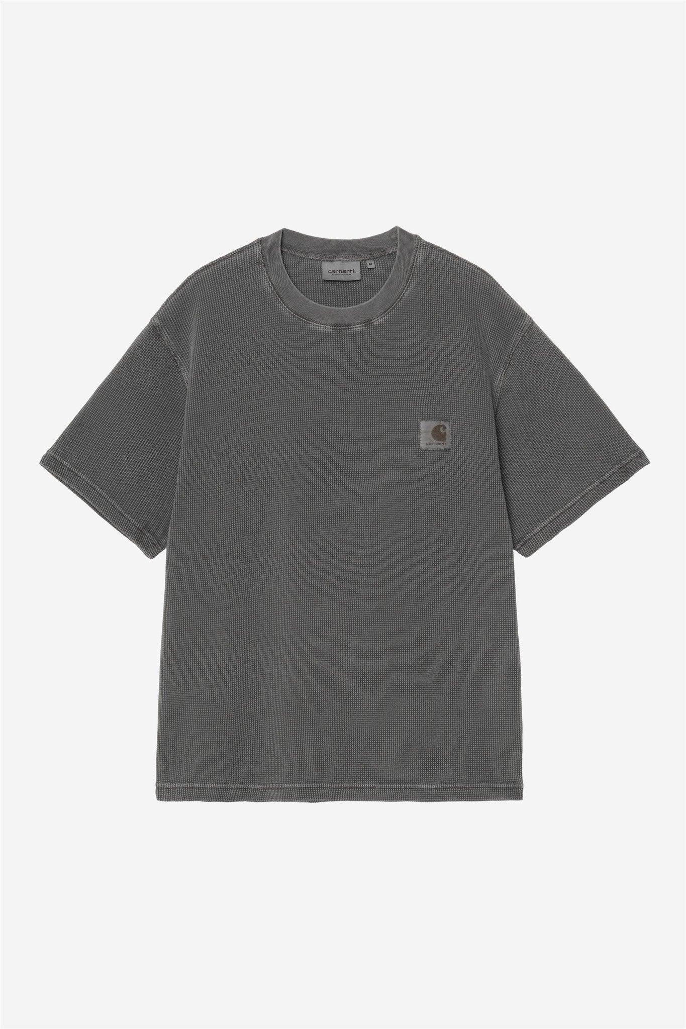 S/S Nelson Waffle T-Shirt black | Bildmaterial bereitgestellt von SHOES.PLEASE.