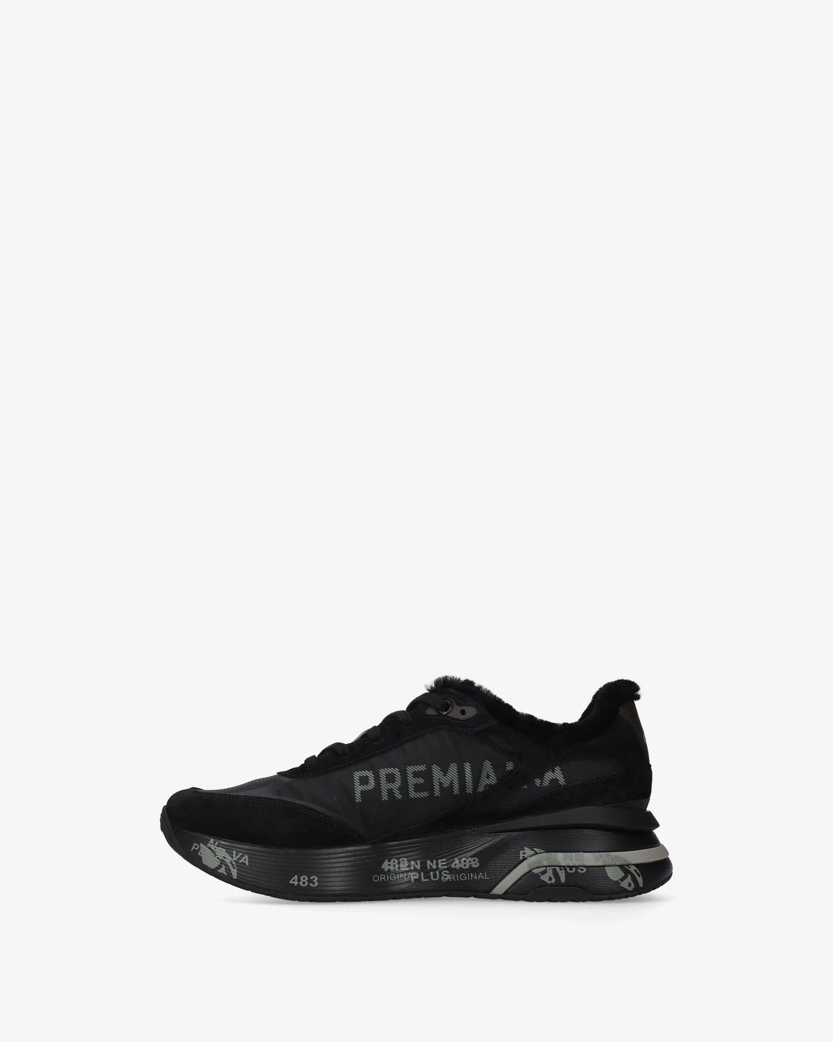 PREMIATA Schuhe Herren MOERUN schwarz Lammfell | Bildmaterial bereitgestellt von SHOES.PLEASE.
